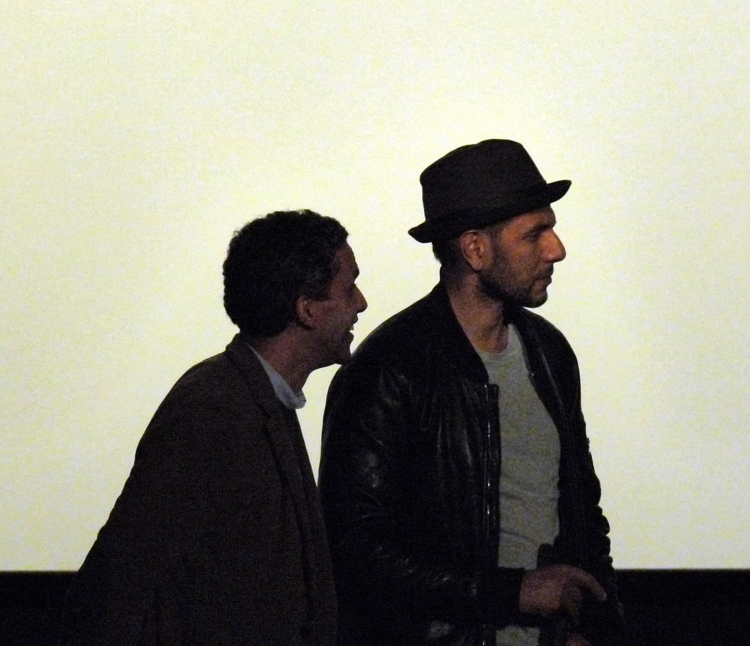 Sami Bouajila et Roschdy Zem à l'avant-première du film