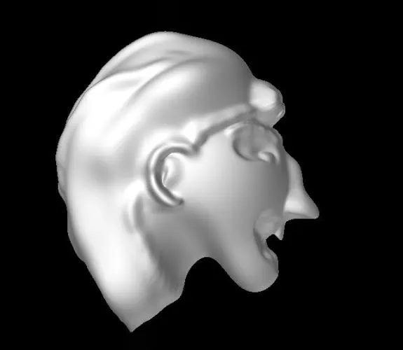 Pharaon noir et blanc
