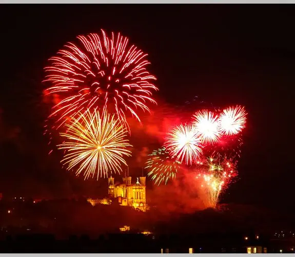 Feux d'artifice de Fourvière