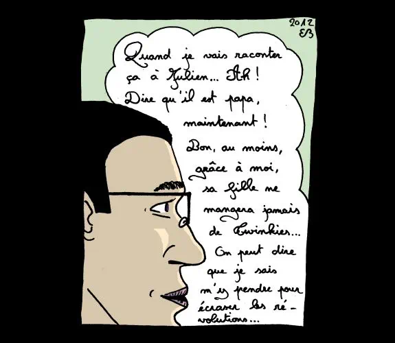 Case 9 : Erwan Bracchi, le 2 juillet 2012 : En collaboration avec <a href="http://werna.fr">Erwan Bracchi</a>.<br/> Chaque case est conçue et dessinée en alterna…
