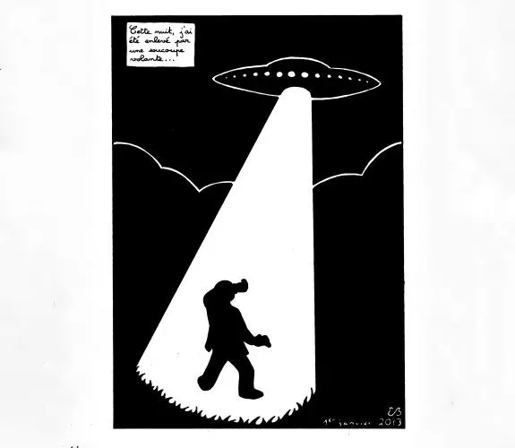 Case 13 : Erwan Bracchi, le 1er janvier 2013 : En collaboration avec <a href="http://werna.fr">Erwan Bracchi</a>.<br/> Chaque case est conçue et dessinée en alterna…