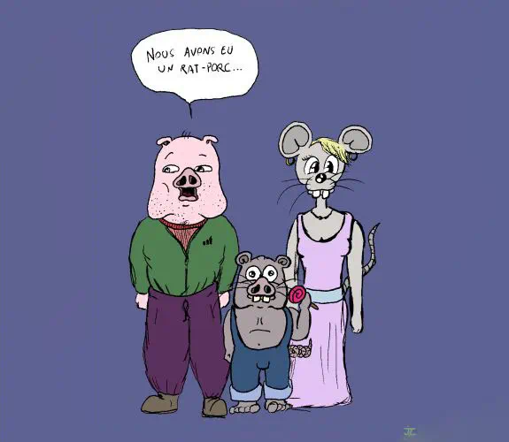 Histoires cochonnes – 3 : D'après l'œuvre d'<a href="http://werna.fr">Erwan Bracchi</a>.