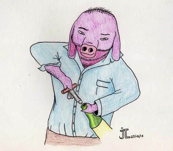 Histoires cochonnes – 11 : D'après l'œuvre d'<a href="http://werna.fr">Erwan Bracchi</a>.