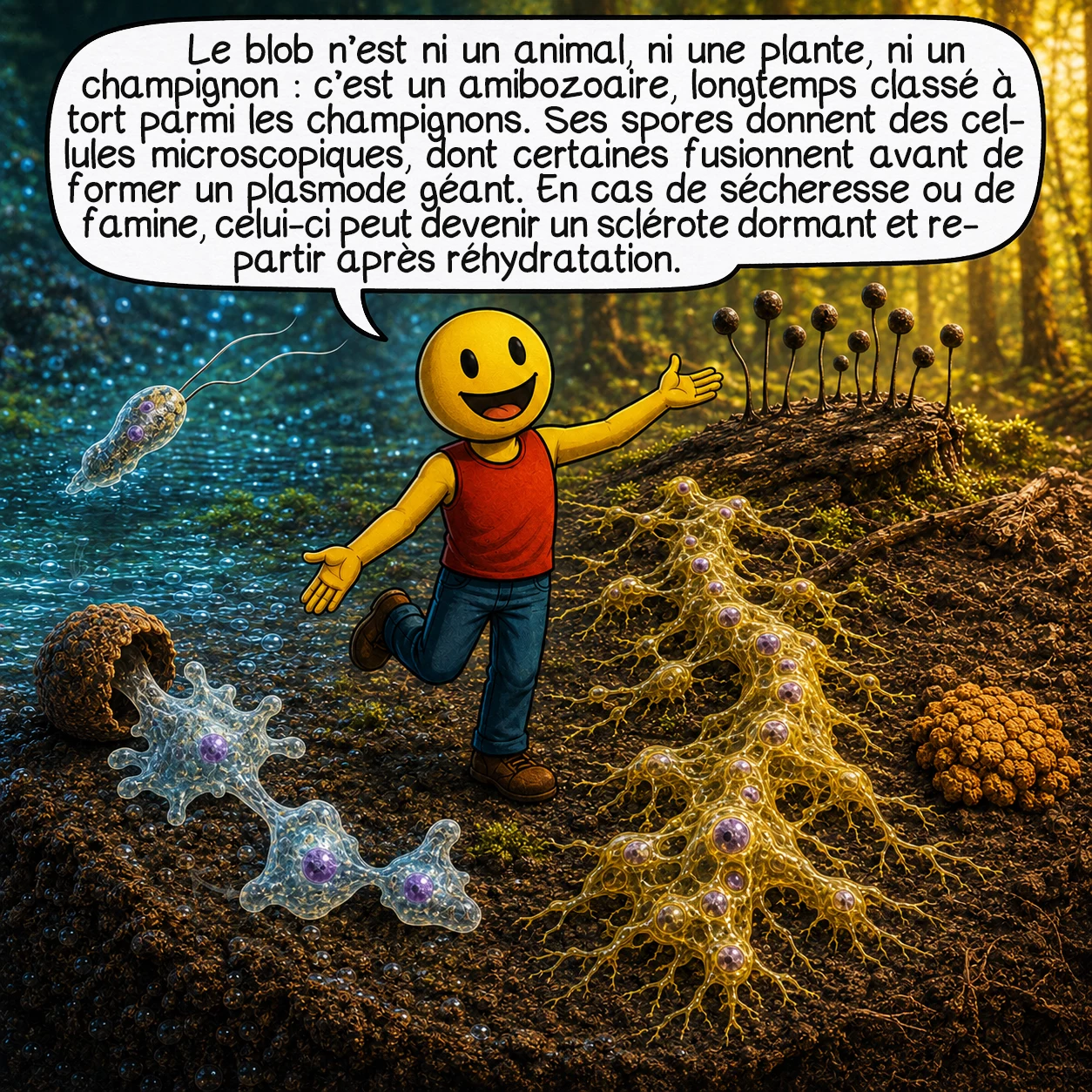 Le blob, case 2 sur 10
