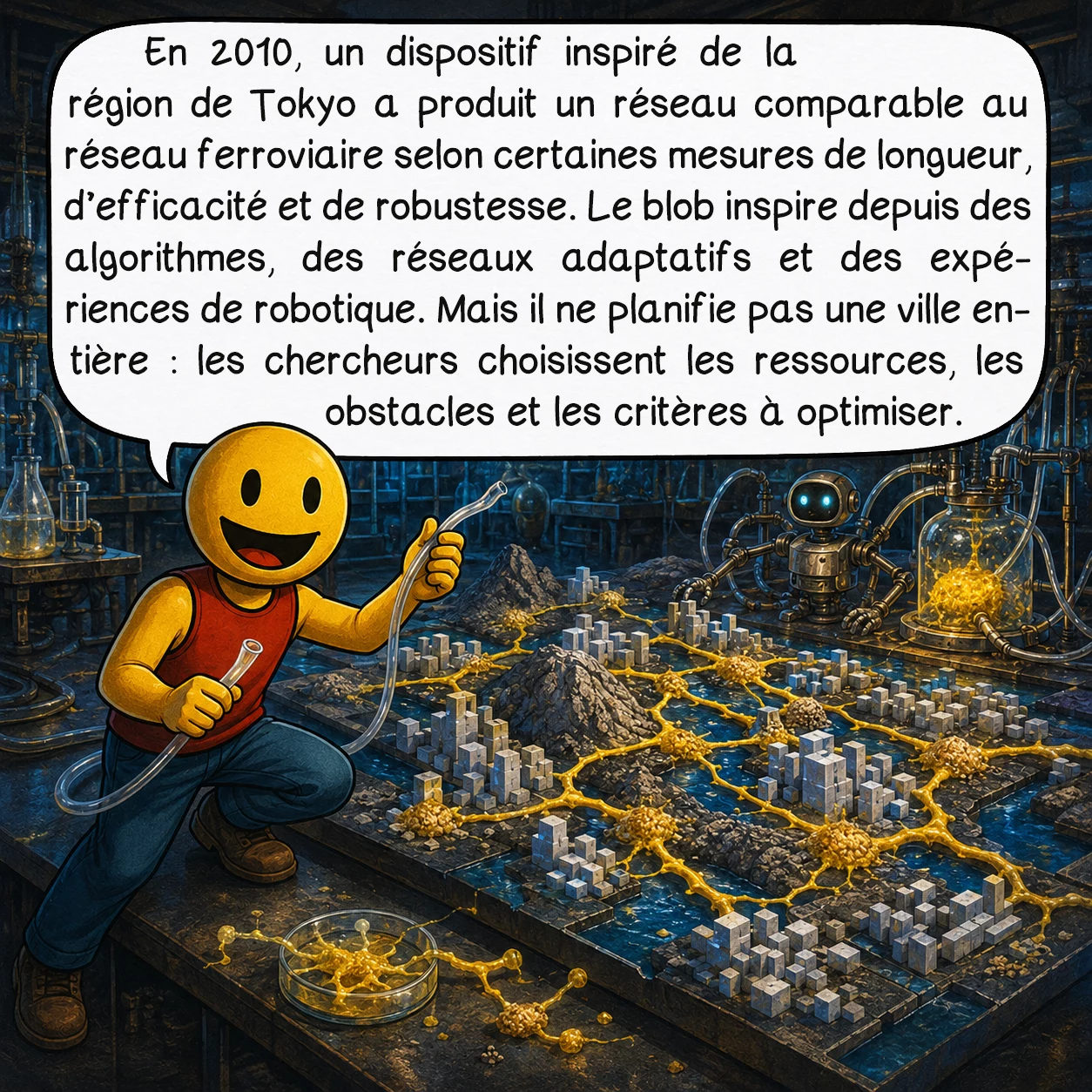 Le blob, case 6 sur 10