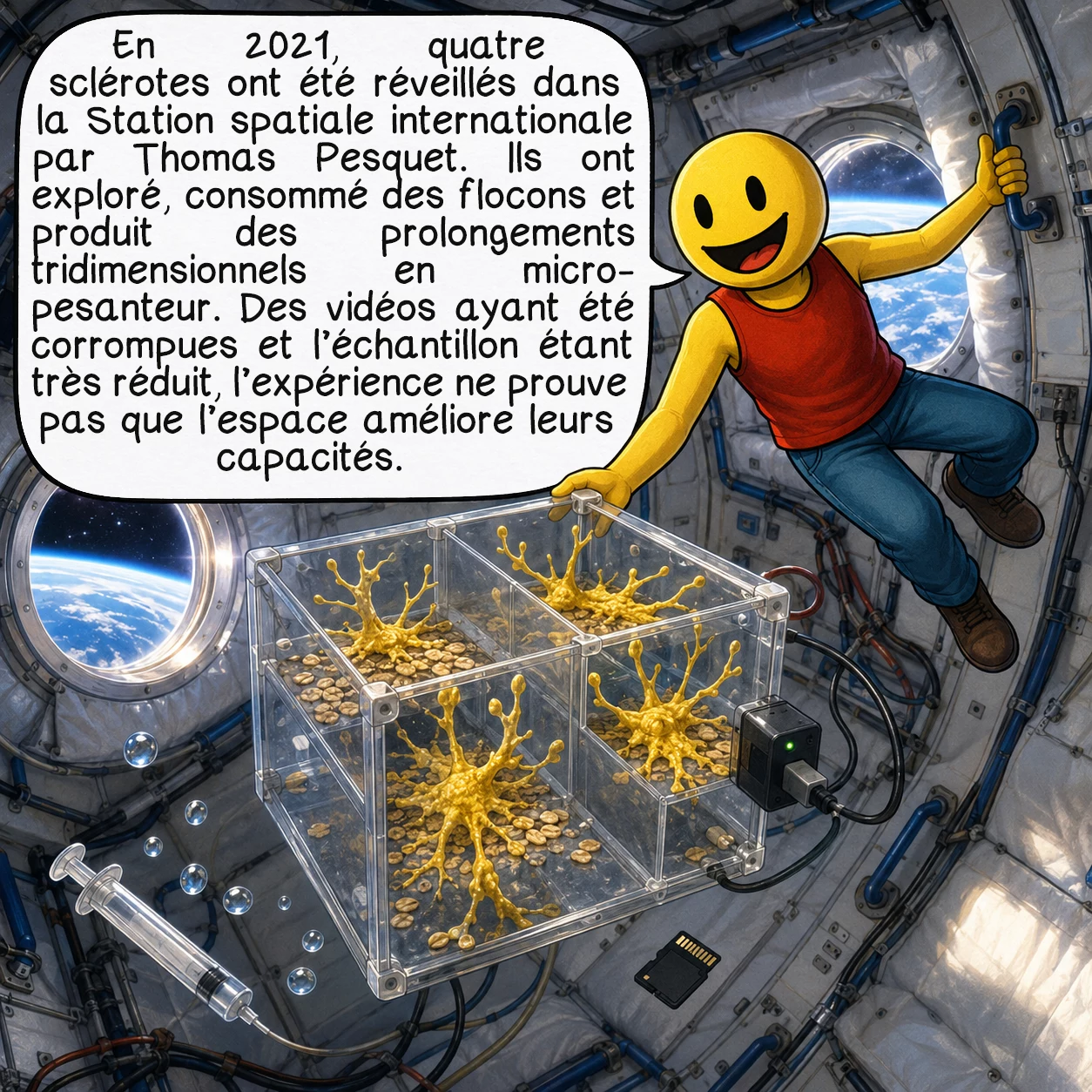 Le blob, case 9 sur 10