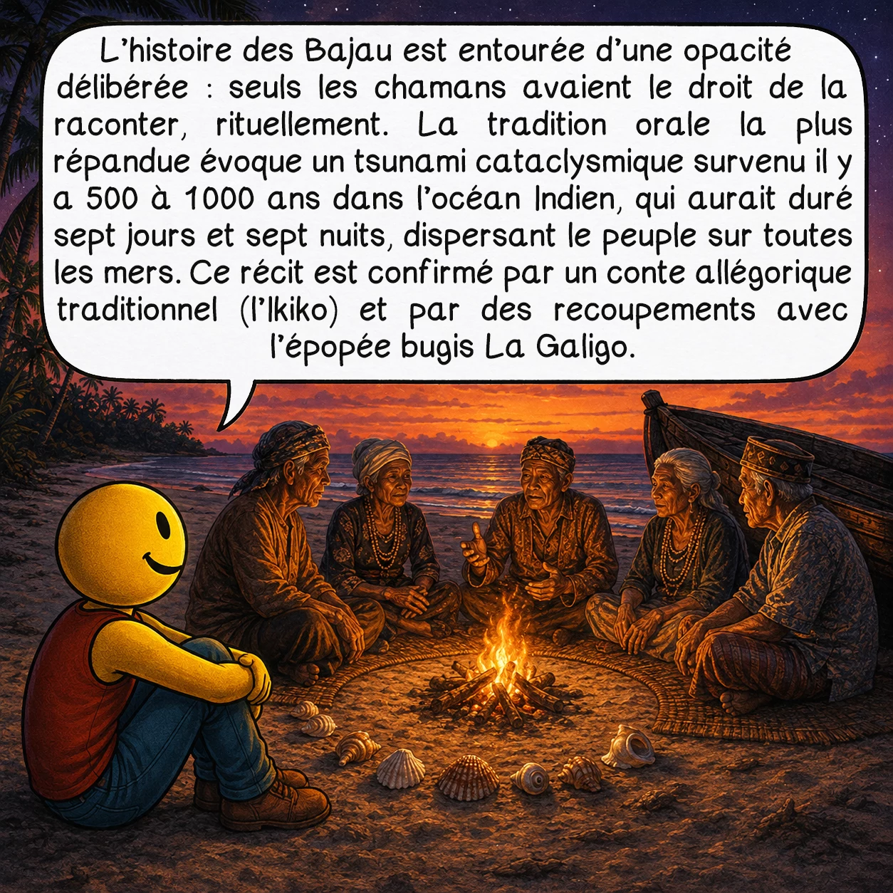 Les Bajau, case 5 sur 10