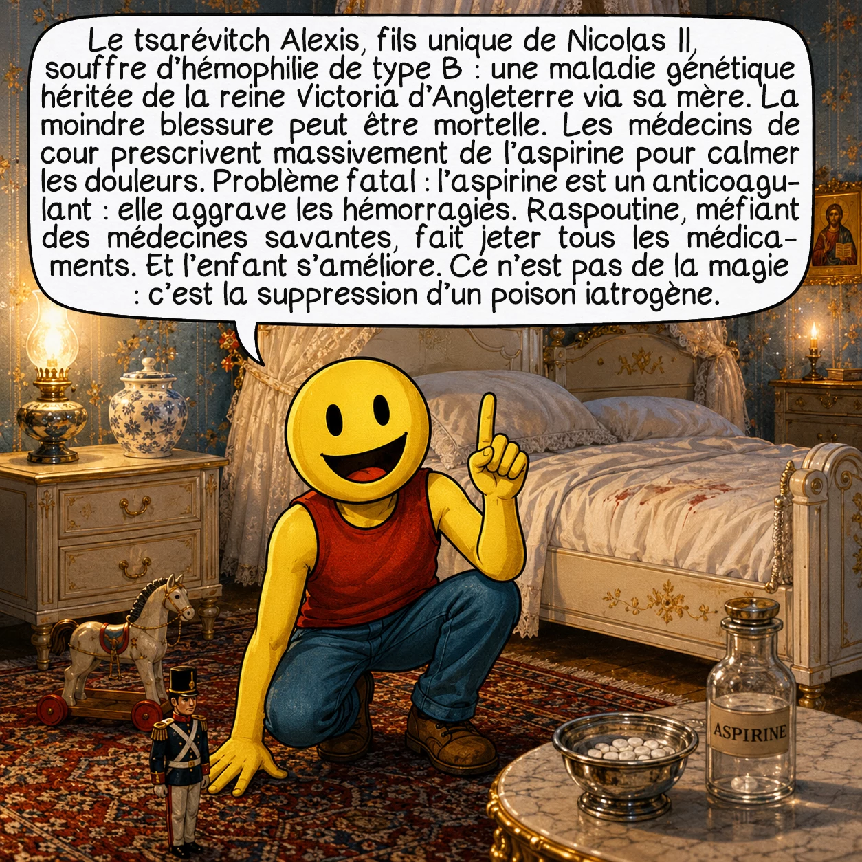 Grigori Raspoutine, case 4 sur 10