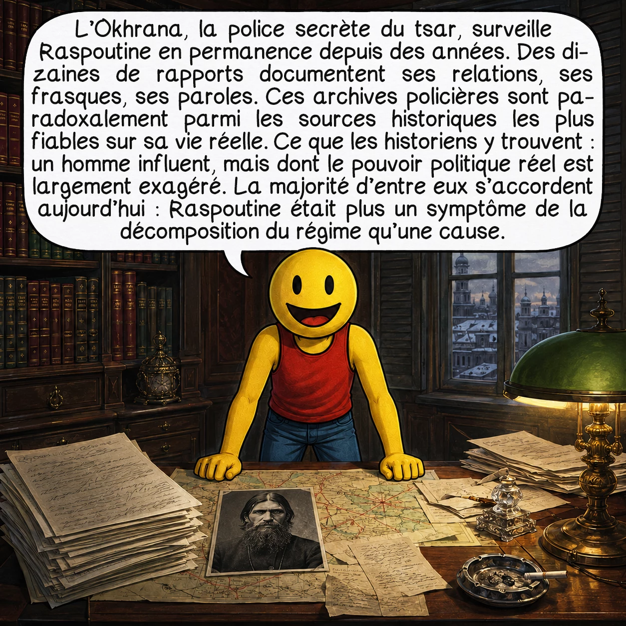 Grigori Raspoutine, case 6 sur 10