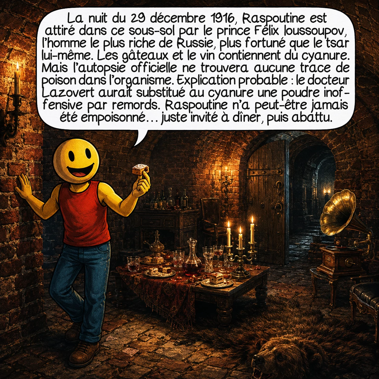 Grigori Raspoutine, case 7 sur 10