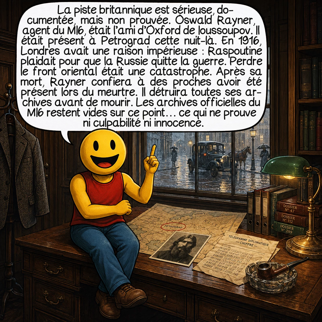 Grigori Raspoutine, case 9 sur 10
