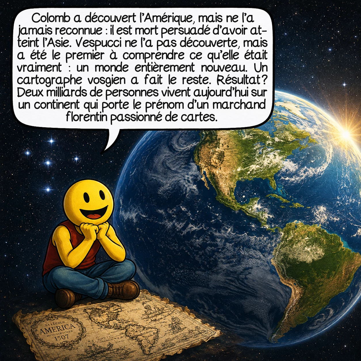 Amerigo Vespucci, case 10 sur 10