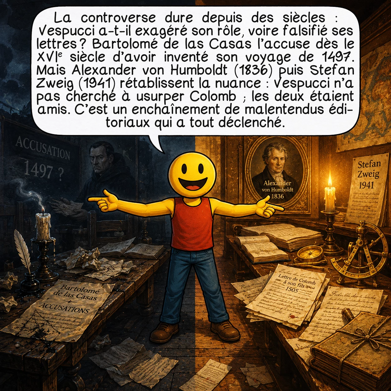 Amerigo Vespucci, case 9 sur 10
