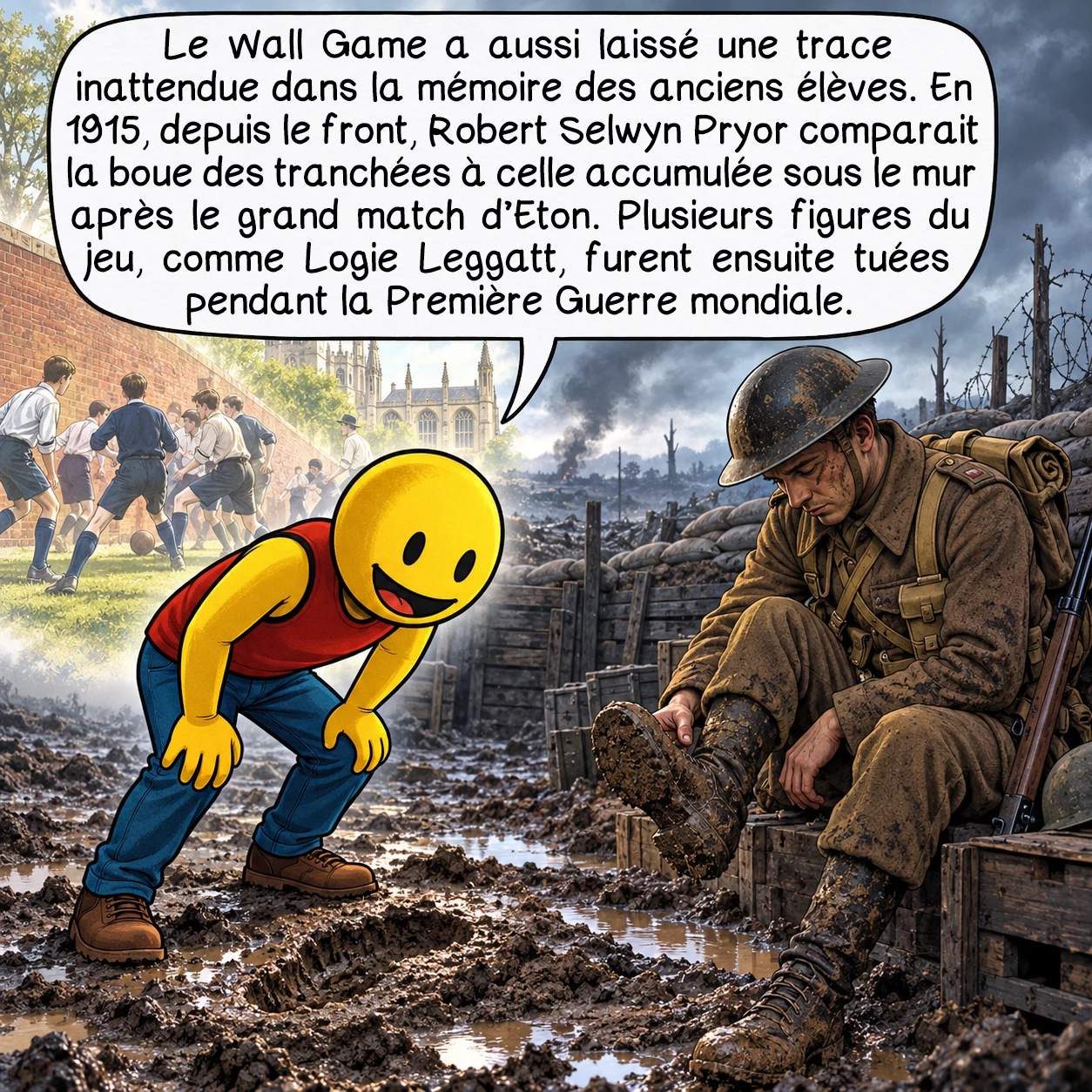 Le Wall game, case 8 sur 10