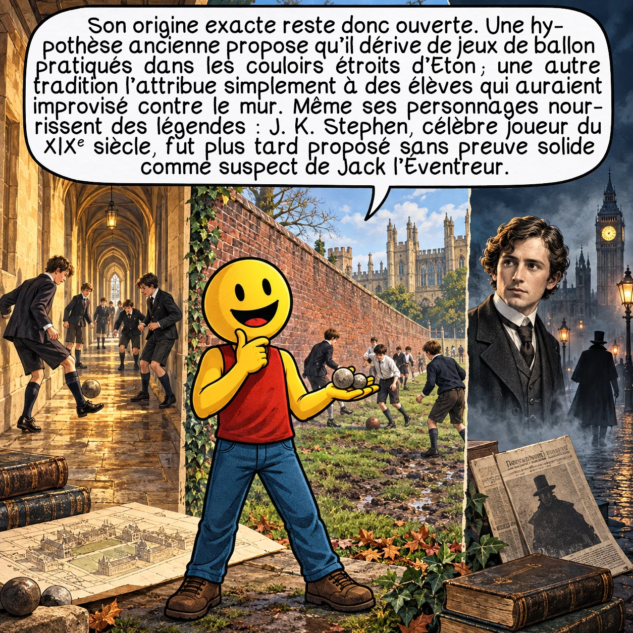 Le Wall game, case 9 sur 10