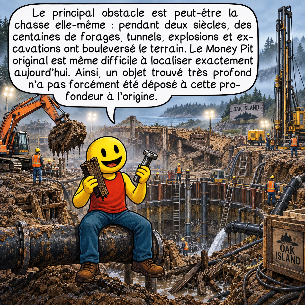 Le mystère de l’île aux Chênes, case 9 sur 10