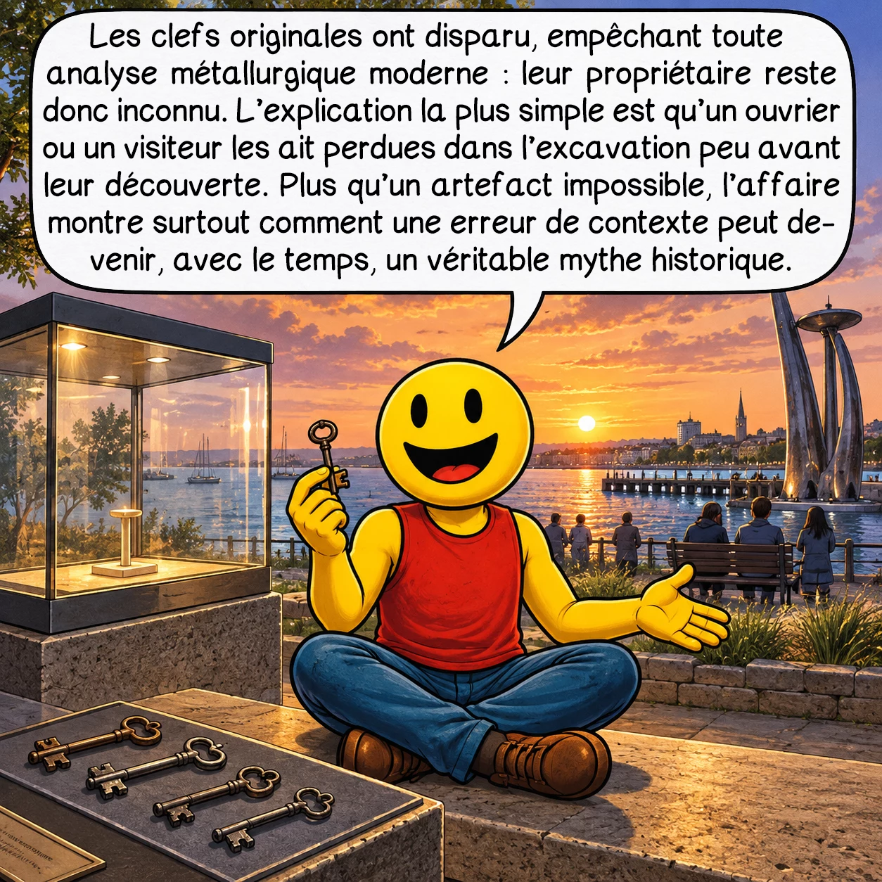 Les clefs de Geelong, case 10 sur 10