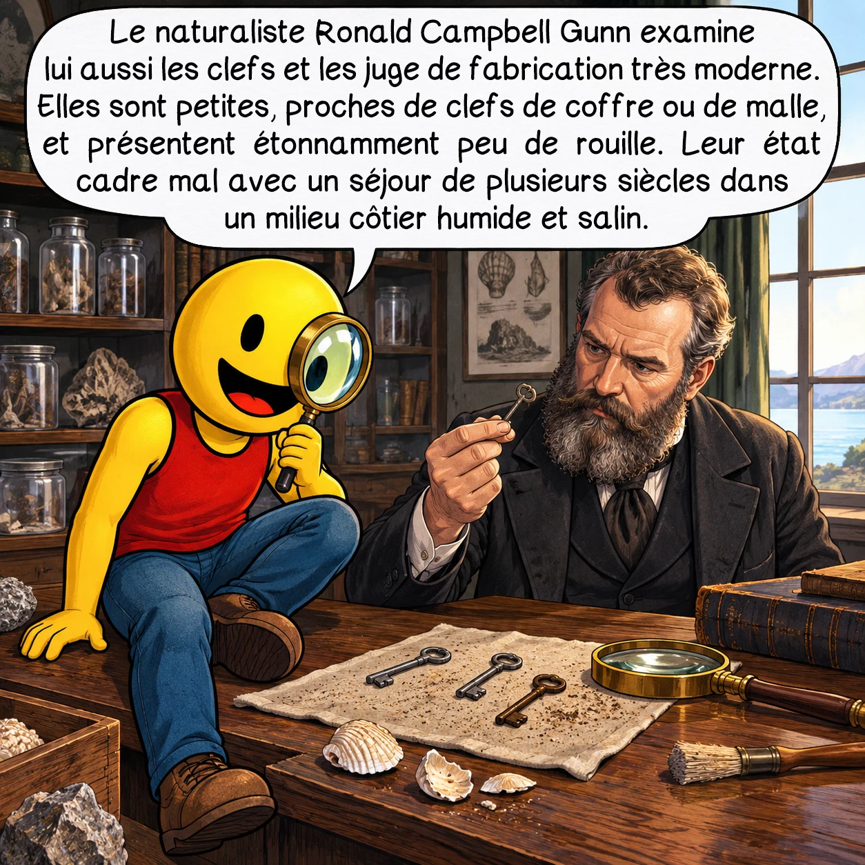 Les clefs de Geelong, case 4 sur 10