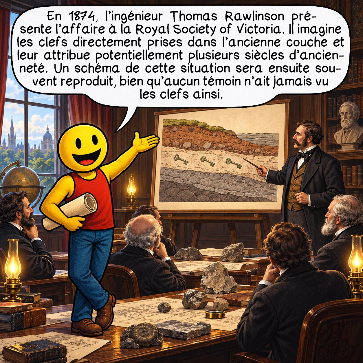 Les clefs de Geelong, case 7 sur 10