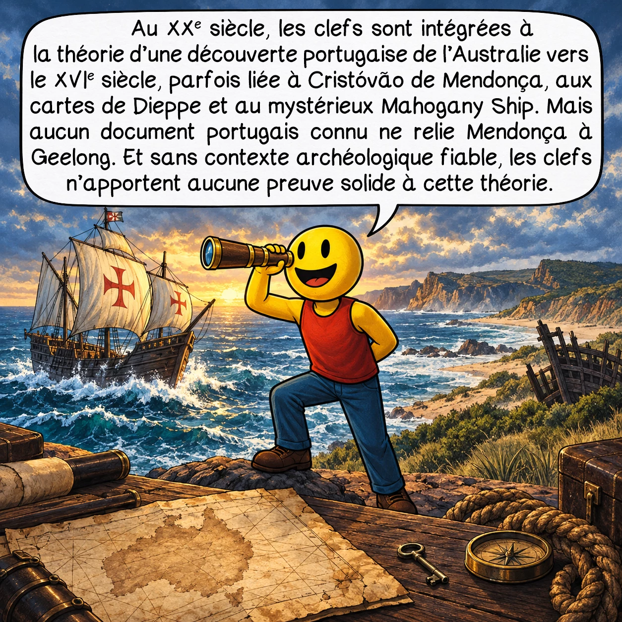 Les clefs de Geelong, case 9 sur 10