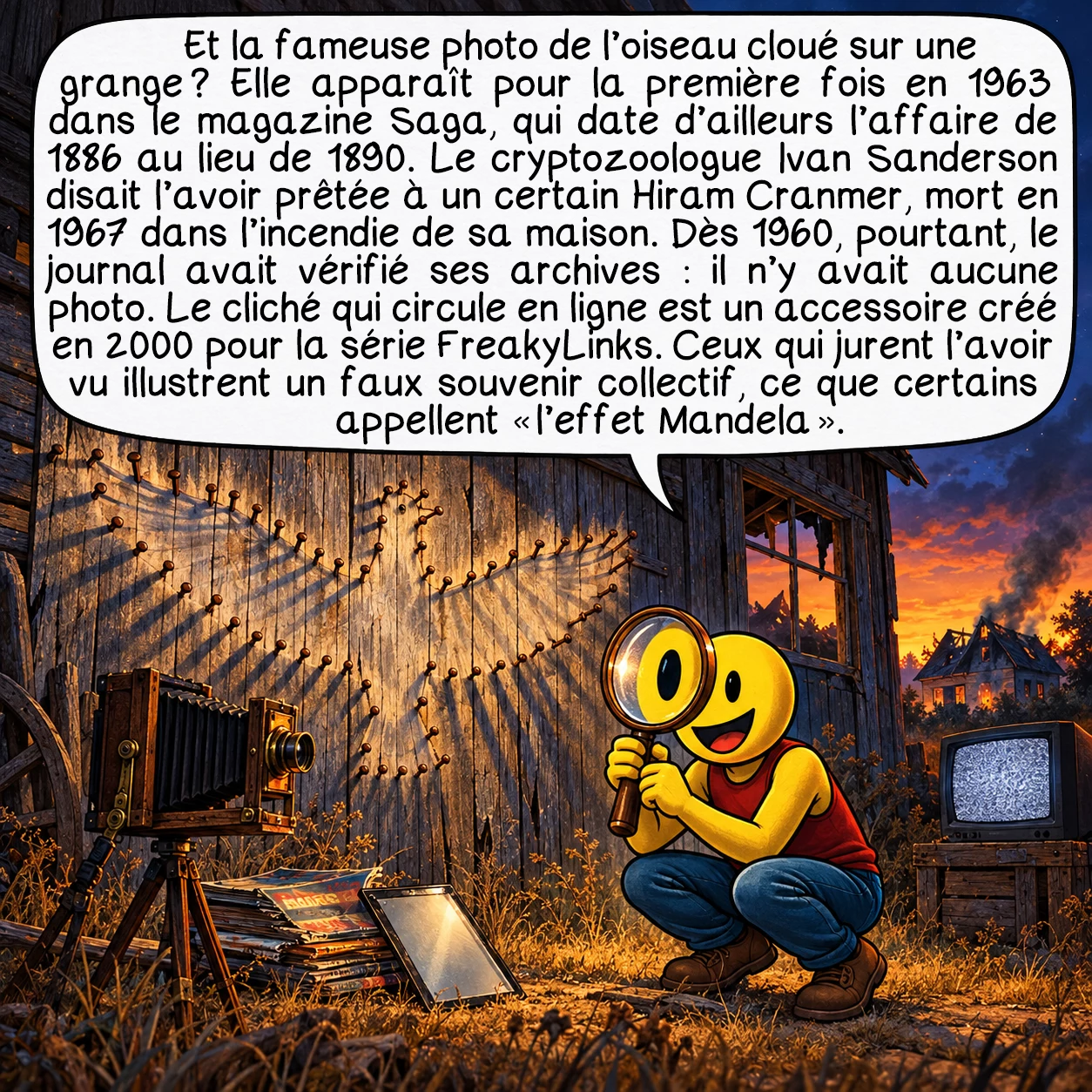 L’oiseau-tonnerre, case 7 sur 10