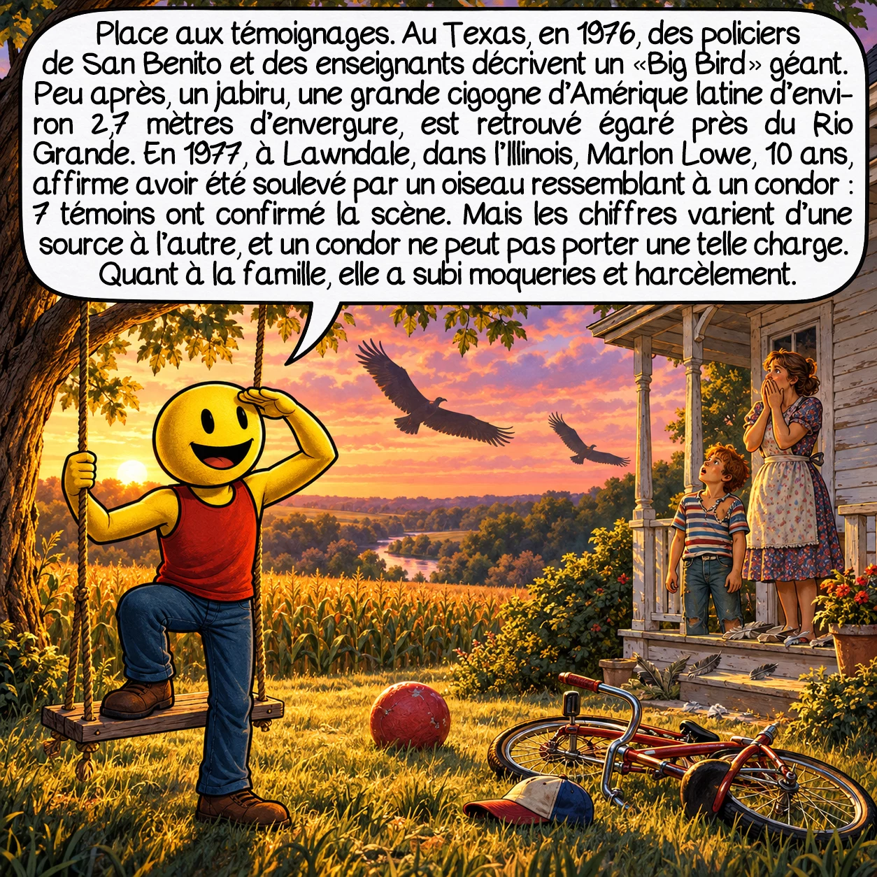 L’oiseau-tonnerre, case 8 sur 10