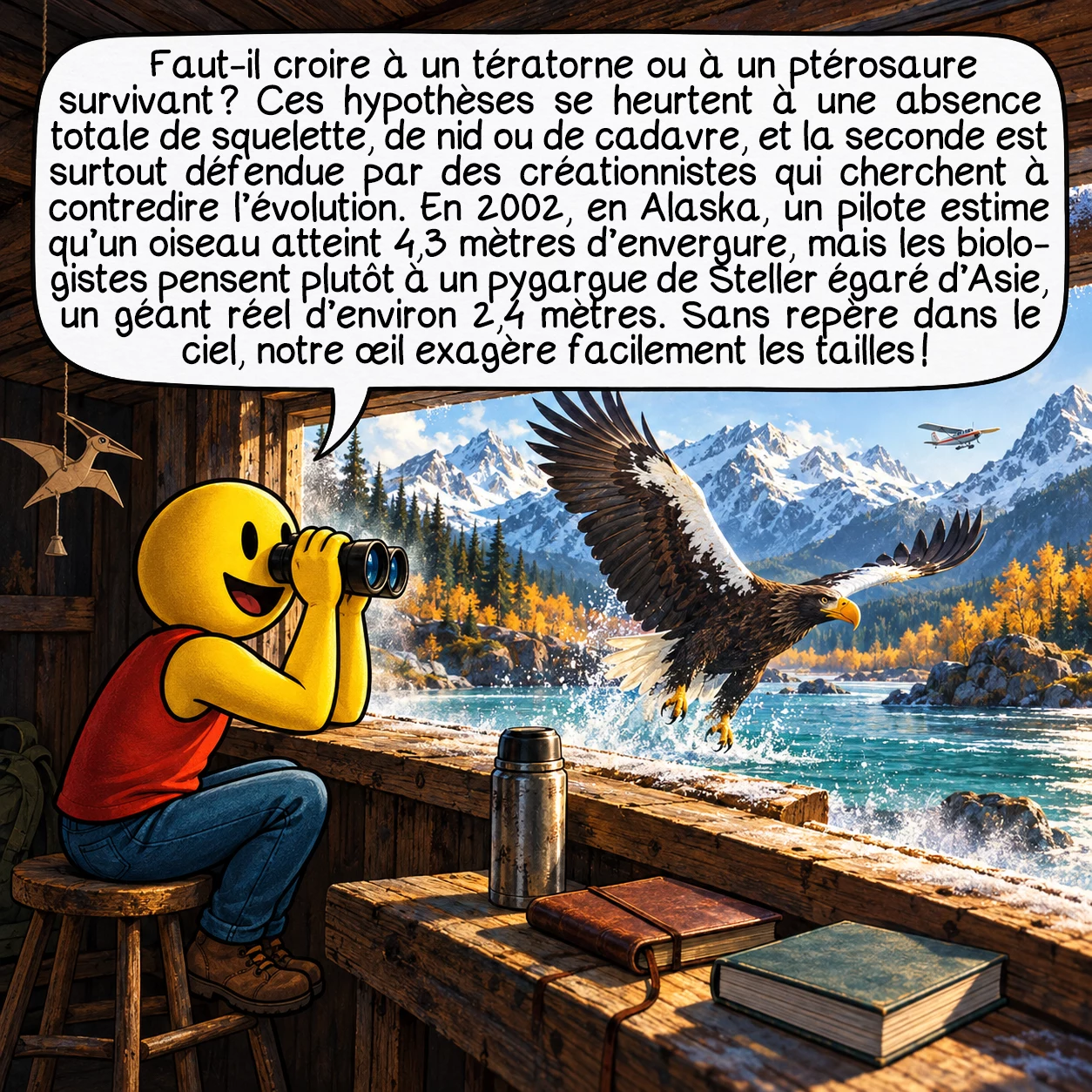 L’oiseau-tonnerre, case 9 sur 10