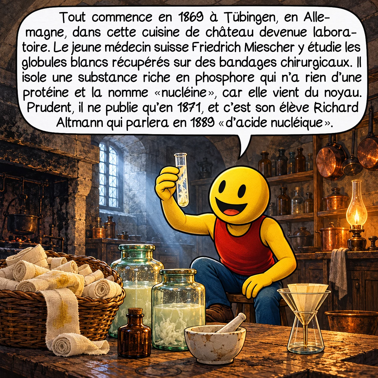 L’ADN, case 2 sur 10