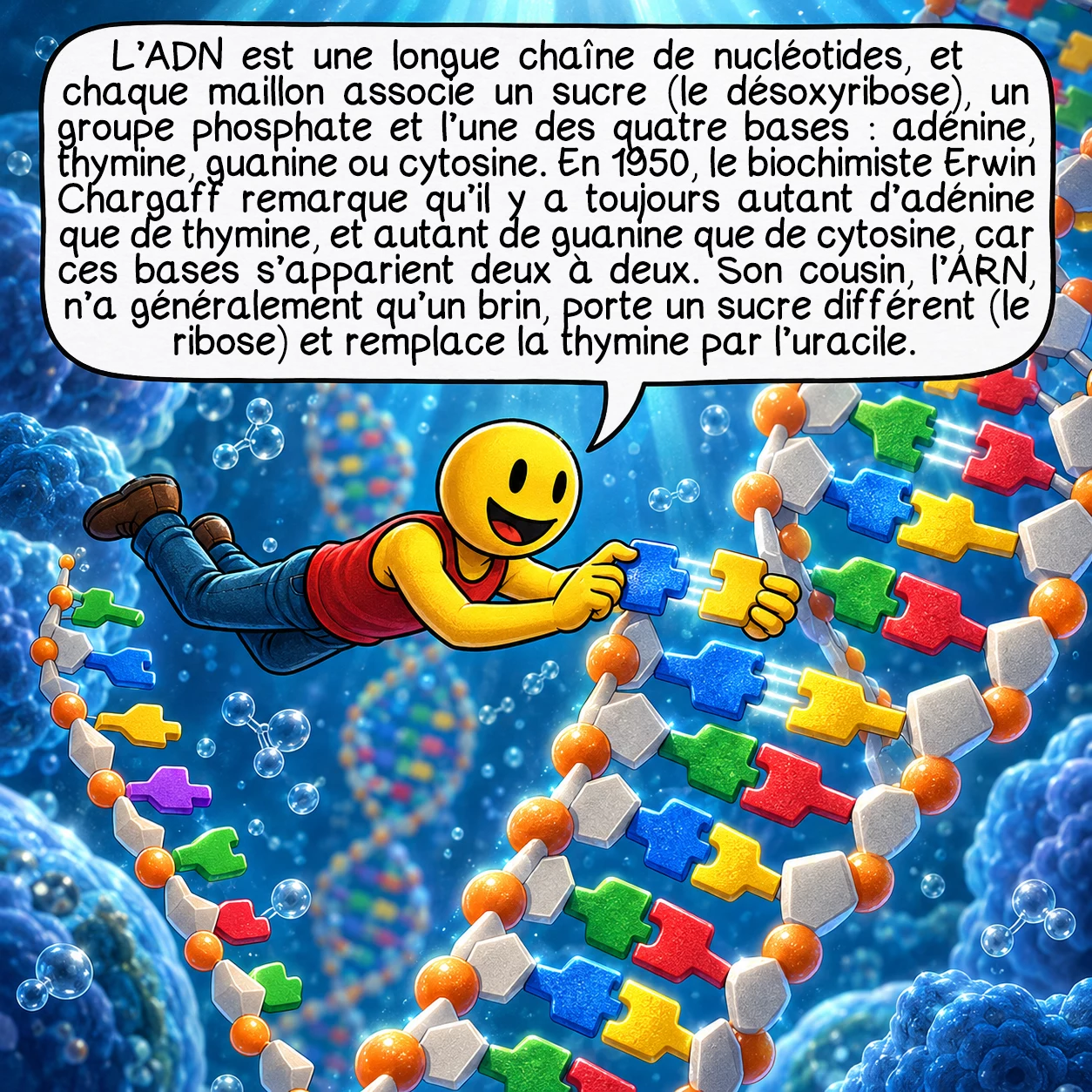L’ADN, case 3 sur 10