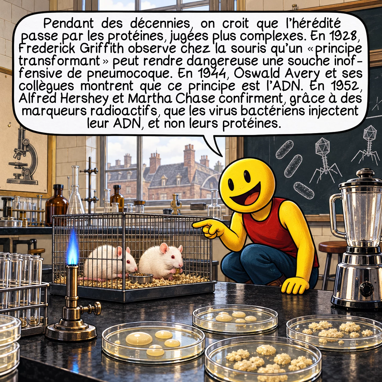 L’ADN, case 4 sur 10