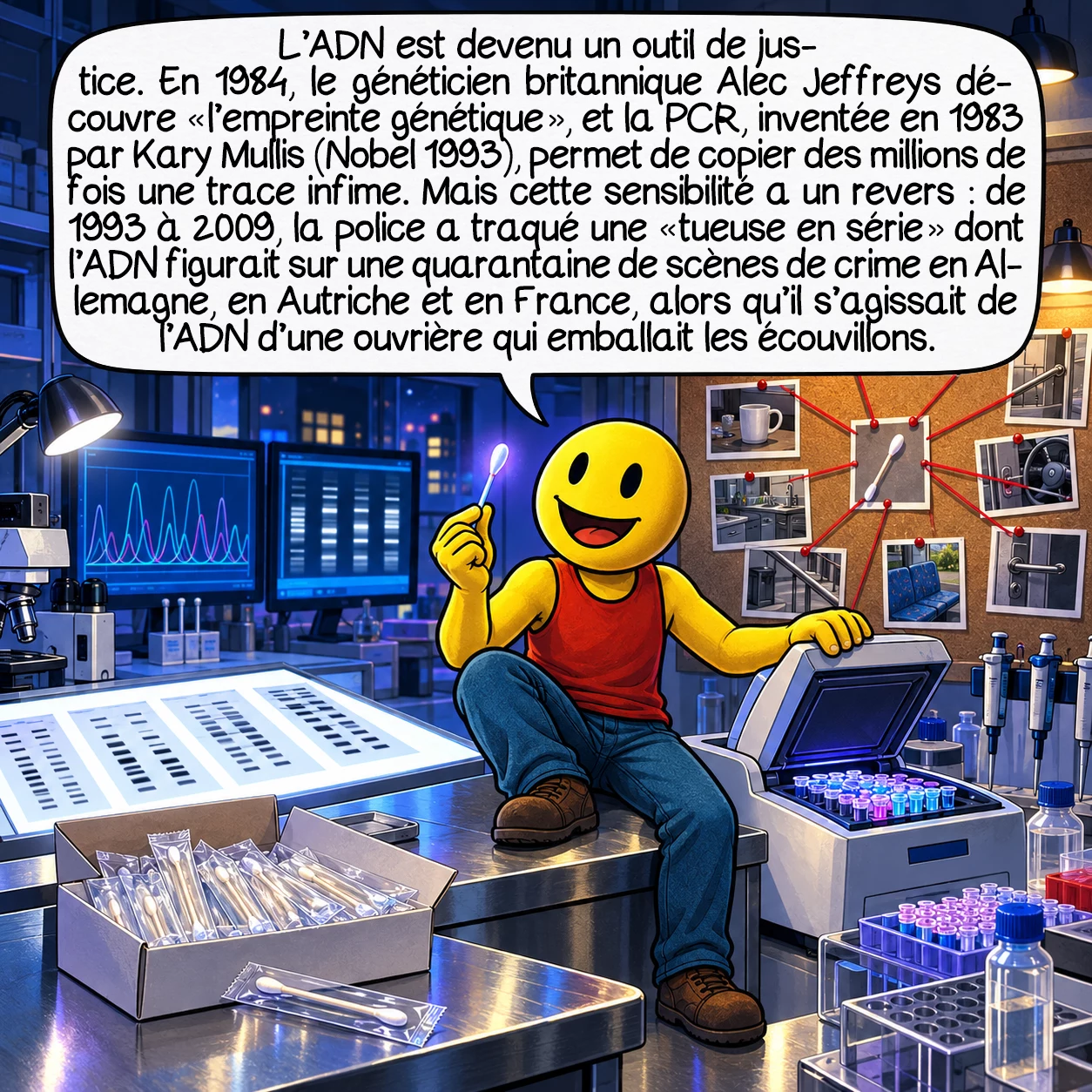 L’ADN, case 8 sur 10