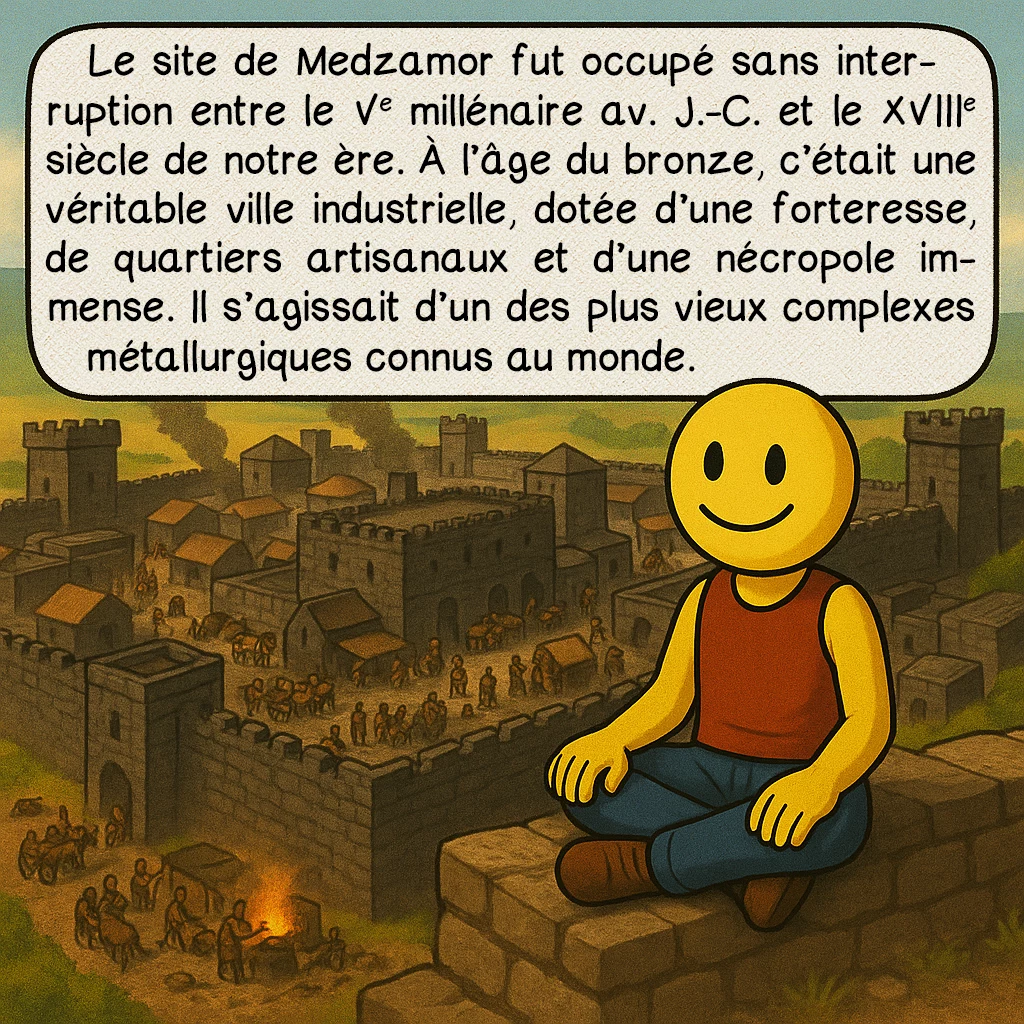 Le complexe métallurgique de Medzamor, case 2 sur 10