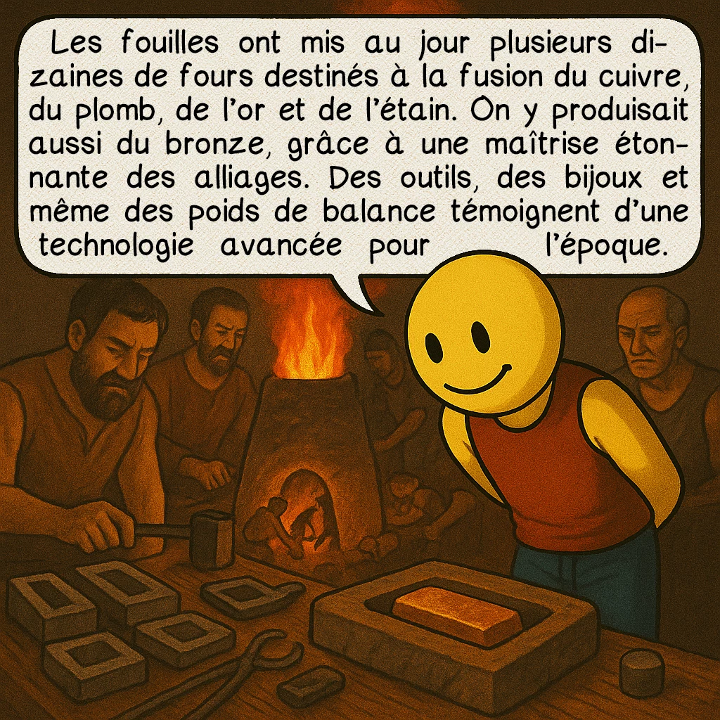 Le complexe métallurgique de Medzamor, case 3 sur 10
