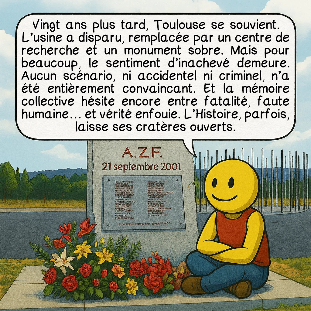 L’explosion de l’usine AZF de Toulouse, case 9 sur 10