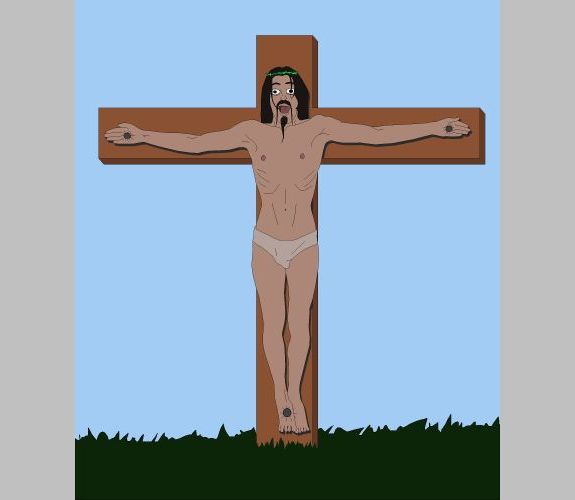 Jésus sur la croix