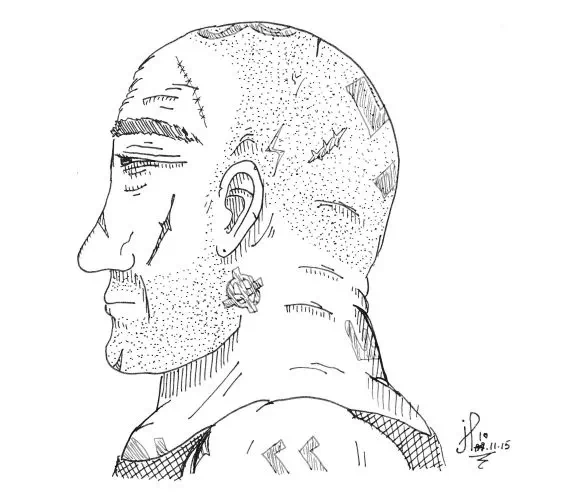 Dessin de : H 249 : 10 novembre 2015