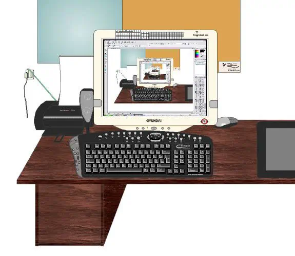 Dessin de : Bureau