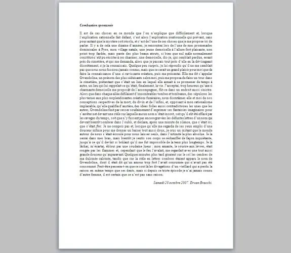 Vignette : Combustion spontanée : Erwan Bracchi : Projet réalisé en 2007 avec <a href="http://werna.fr">Erwan Bracchi</a>.<br/> L'idée était de créer autour d'un thème…