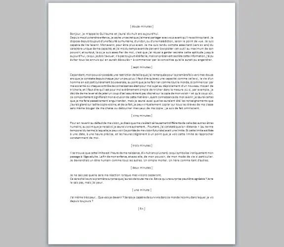 Vignette : Décompte : Julien Lepage : Projet réalisé en 2007 avec <a href="http://werna.fr">Erwan Bracchi</a>.<br/> L'idée était de créer autour d'un thème…