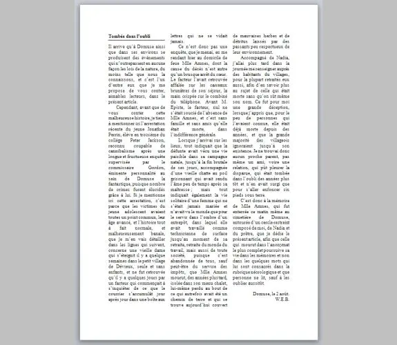 Vignette : Tombée dans l'oubli : Erwan Bracchi : Projet réalisé en 2007 avec <a href="http://werna.fr">Erwan Bracchi</a>.<br/> L'idée était de créer autour d'un thème…