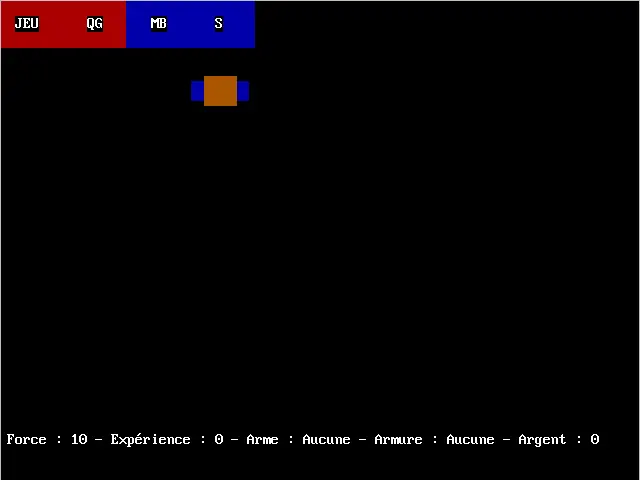 Vignette : Rôle 1-3 : Livre dont vous êtes le héros avec un interface graphique minimaliste.