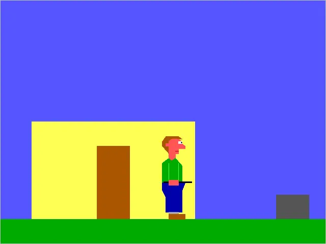 Vignette : Rôle 2 : Essai de jeu de rôle, trop clignottant pour être jouable.