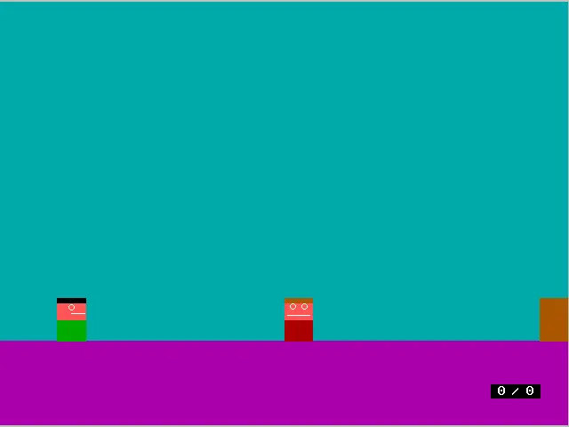 Vignette : Rôle 3-2 : Jeu de rôle à l'interface graphique simpliste.