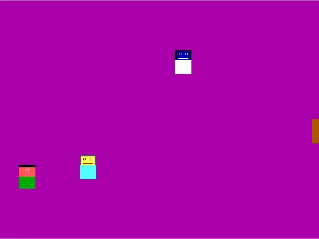 Vignette : Rôle 3 : Jeu de rôle à l'interface graphique simpliste.