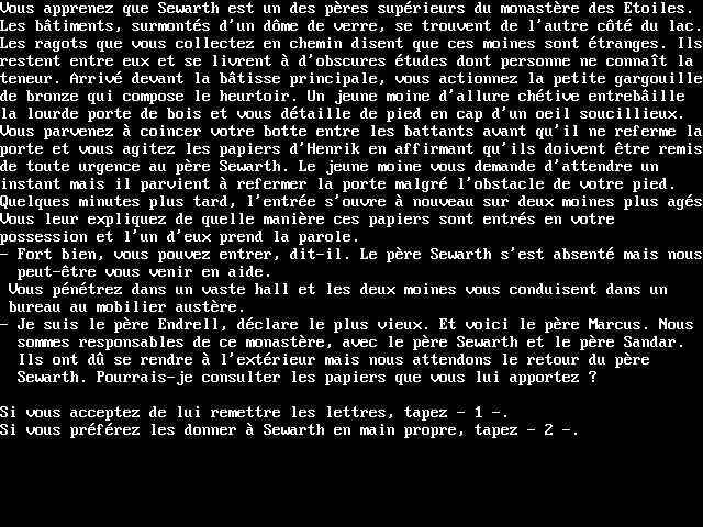 Vignette : Rôle 6 : Livre dont vous êtes le héros.
