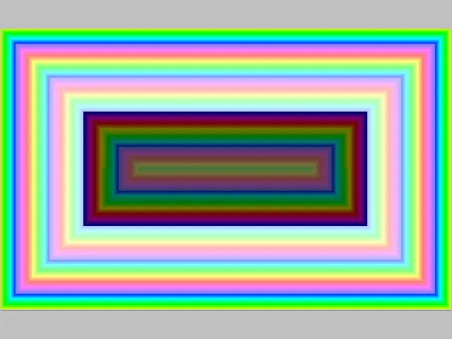 Vignette : Zoom : Effet de zoom par changement de couleurs.