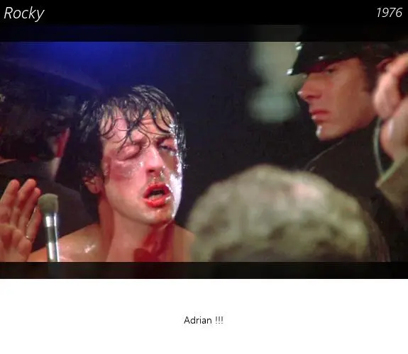 Vignette : Rocky