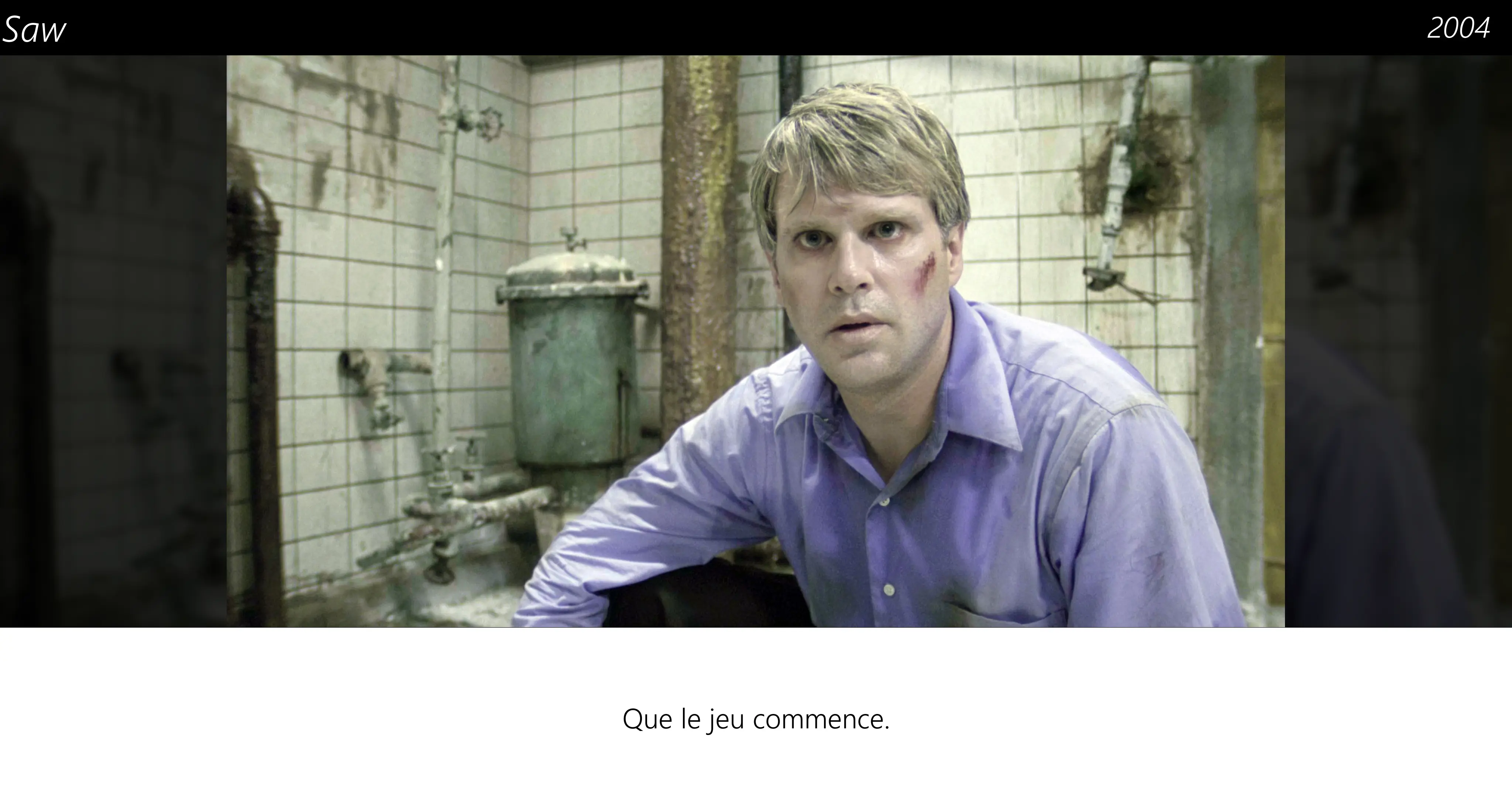 Document : Saw : Que le jeu commence.