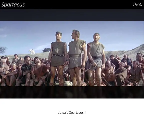 Vignette : Spartacus