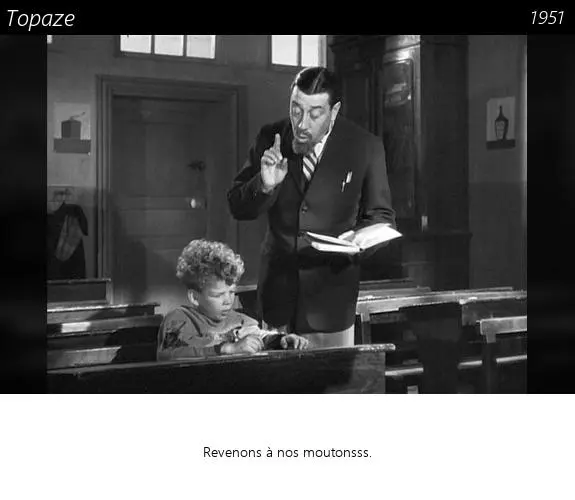 Vignette : Topaze